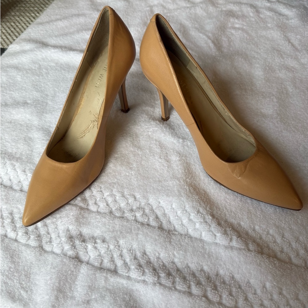 Nine West Classic Beige Heels